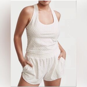 VICTORIA SECRET 3 Piece On Point Terry Lounge Set